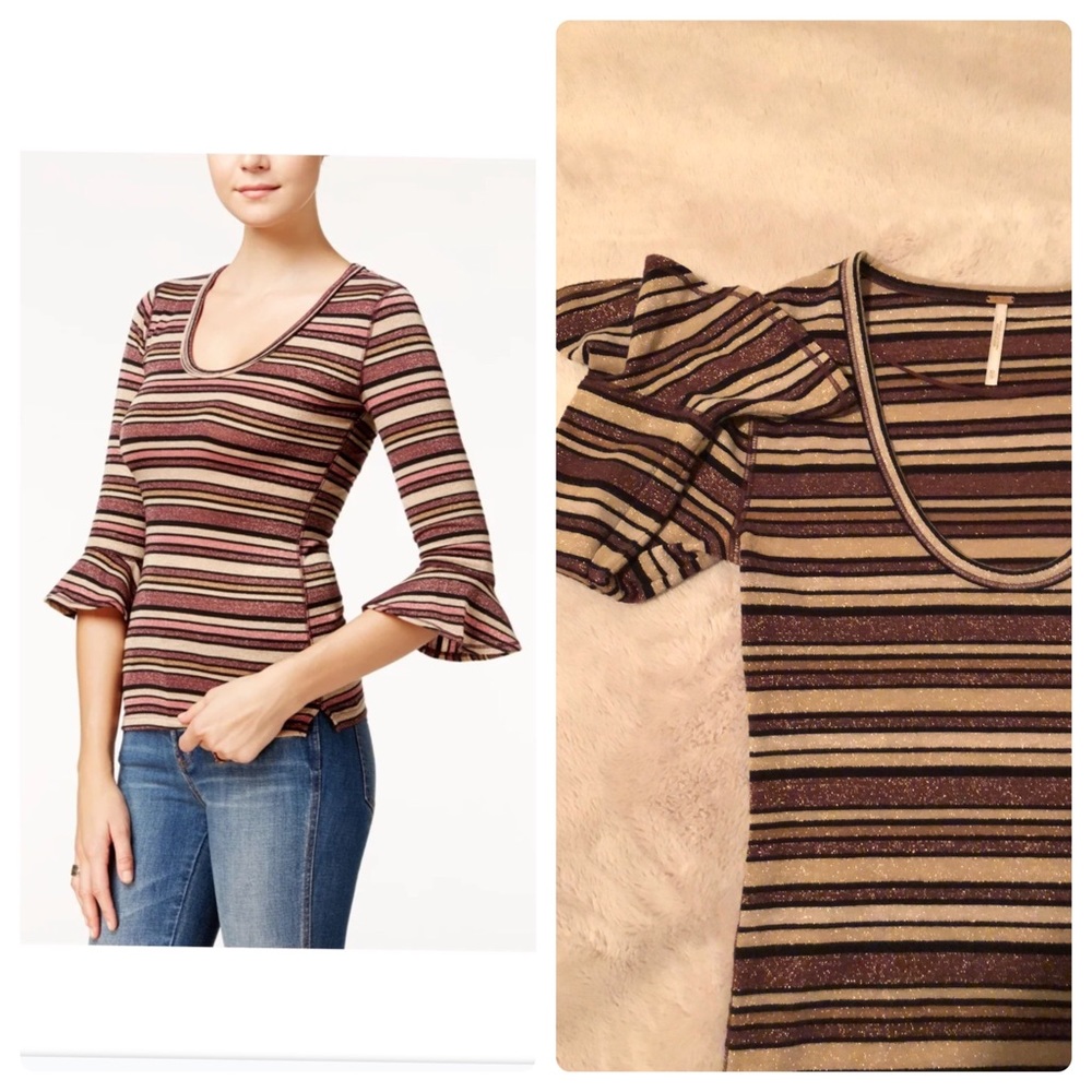 Free People striped top